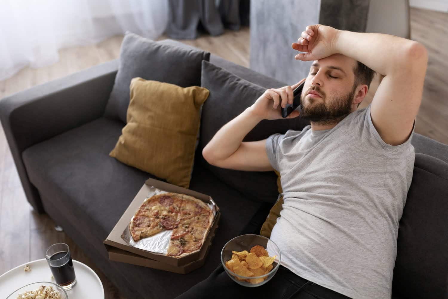 La malbouffe rend intolérant à l’effort physique et paresseux