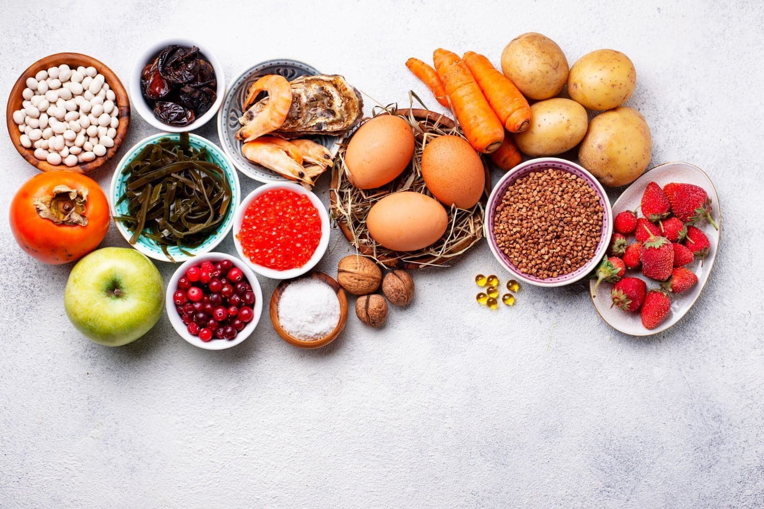 Iode: signes de carences, dosage et aliments les plus riches