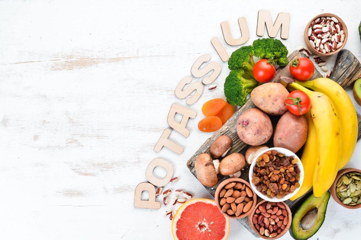 Top10 des aliments plus riches en potassium que les bananes