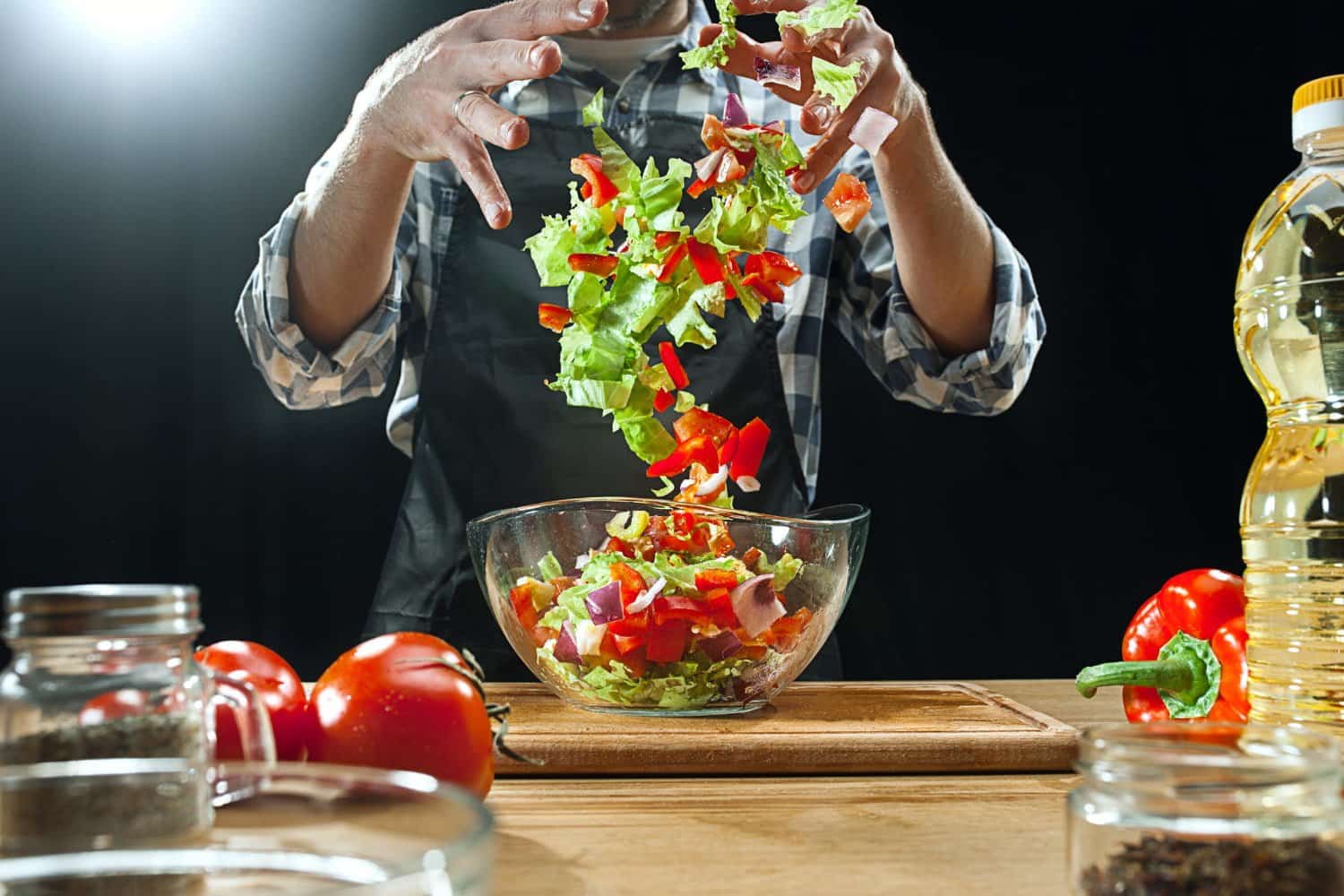 La salade: ce moment crucial du repas où il faut la manger