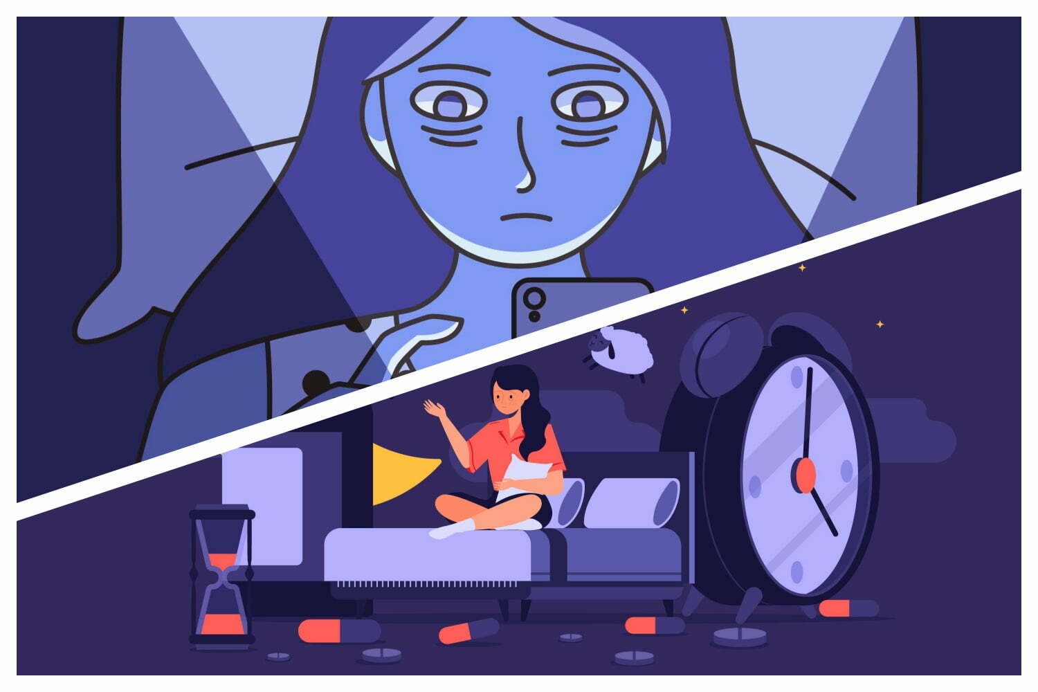 Dites adieu à la somniphobie : ces solutions pour retrouver le sommeil !