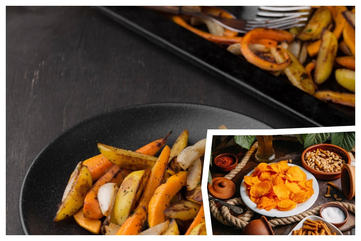 Frites et chips de légumes : sont-elles vraiment plus saines que les classiques à la pomme de terre ?