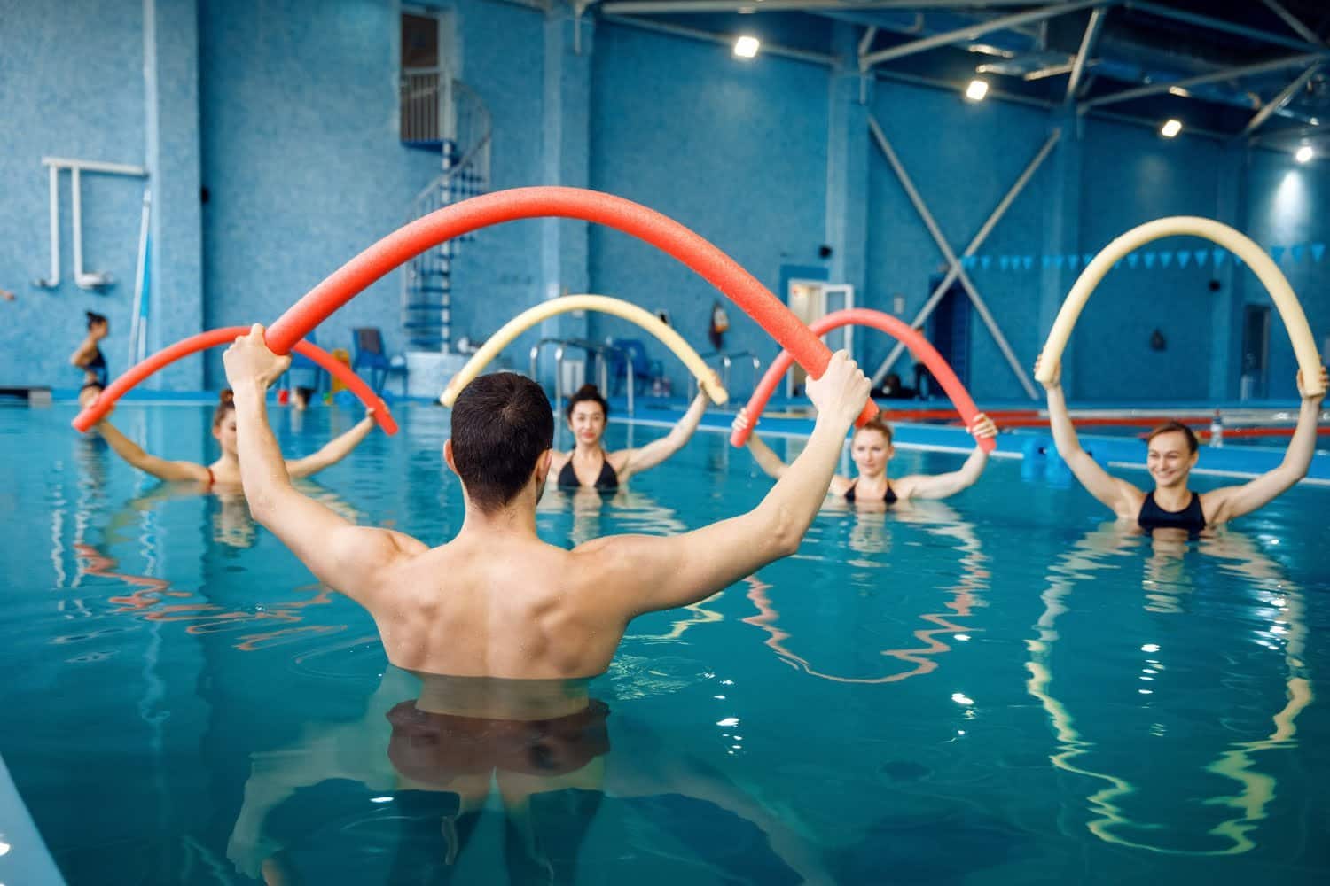 Quels exercices cardio faire dans la piscine?