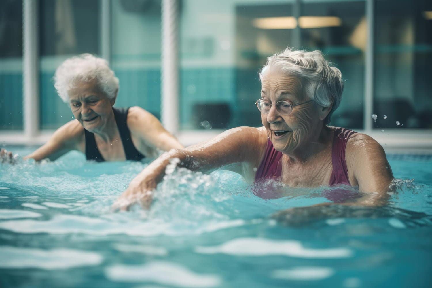 Aquagym senior : Un sport doux et adapté aux retraités