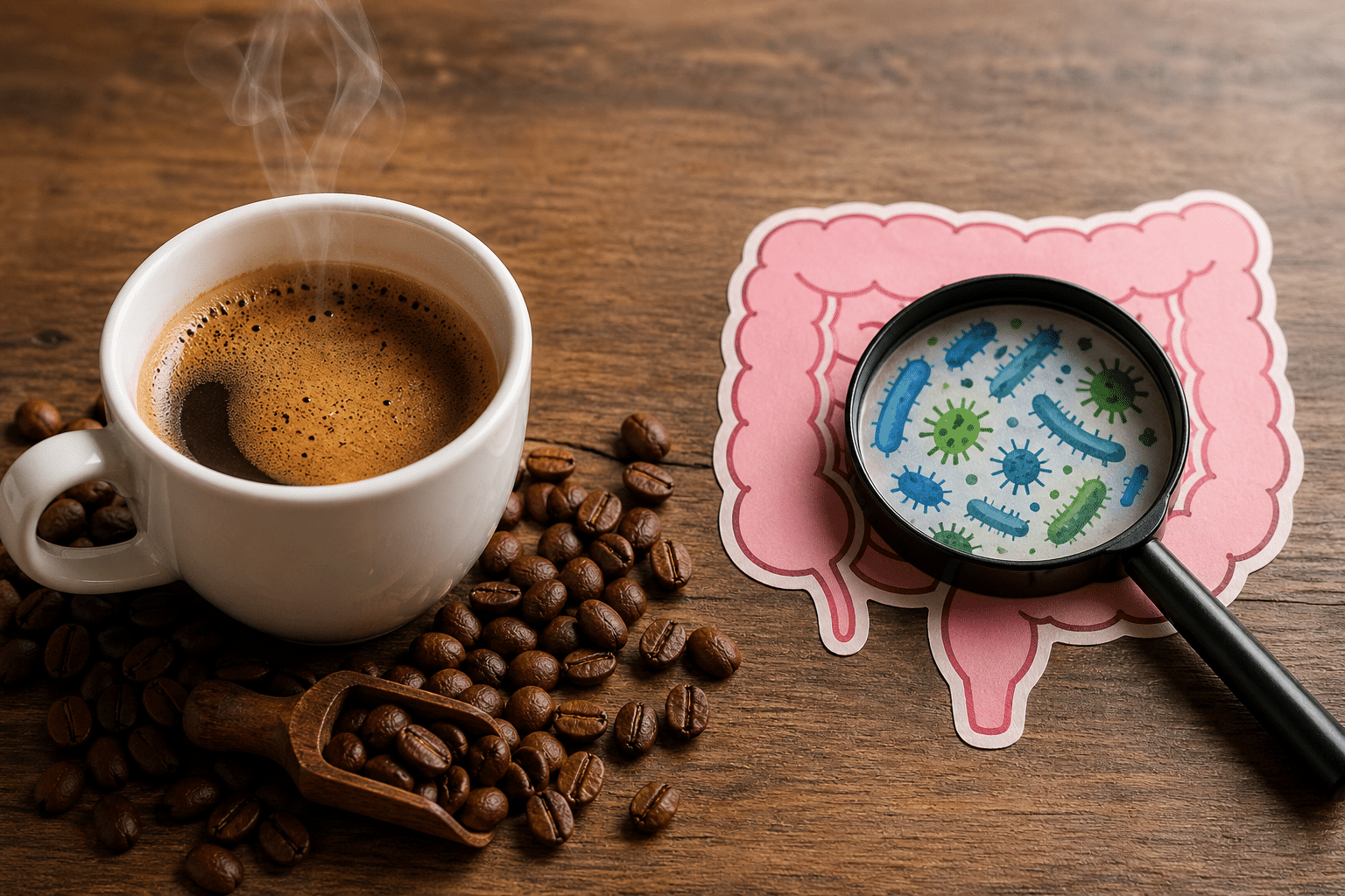 Café et microbiote intestinal : pourquoi l’humeur et la mémoire changent quand on en boit