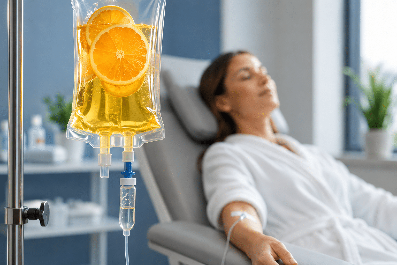 Vitamine C en perfusion: un bénéfice après un traumatisme grave