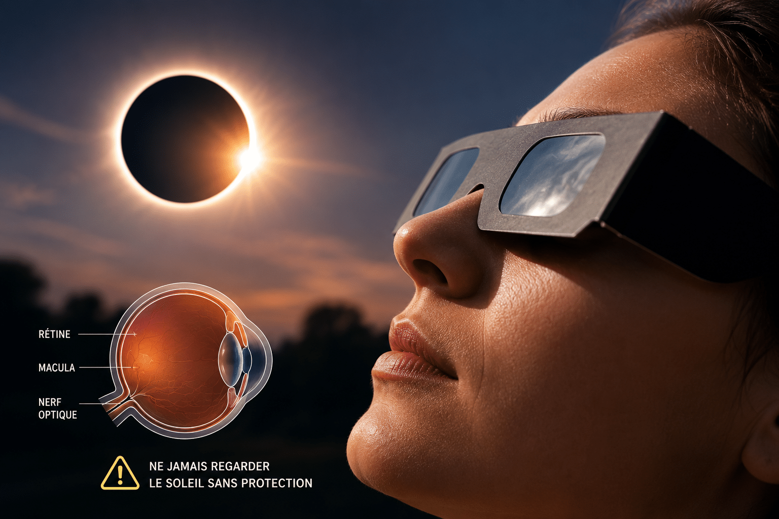 Éclipse solaire et santé des yeux : comment protéger sa vision le 12 août 2026